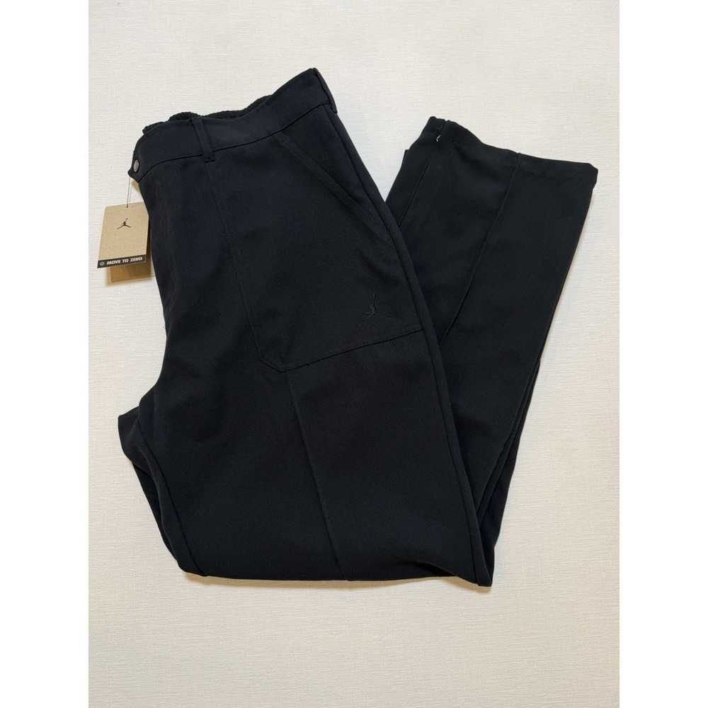 Nike Air Jordan Womens Woven Pants Size XL Black FN5446-010 NEW